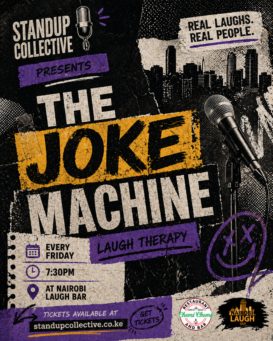 LAVINGTON : Joke Machine Laugh Therapy