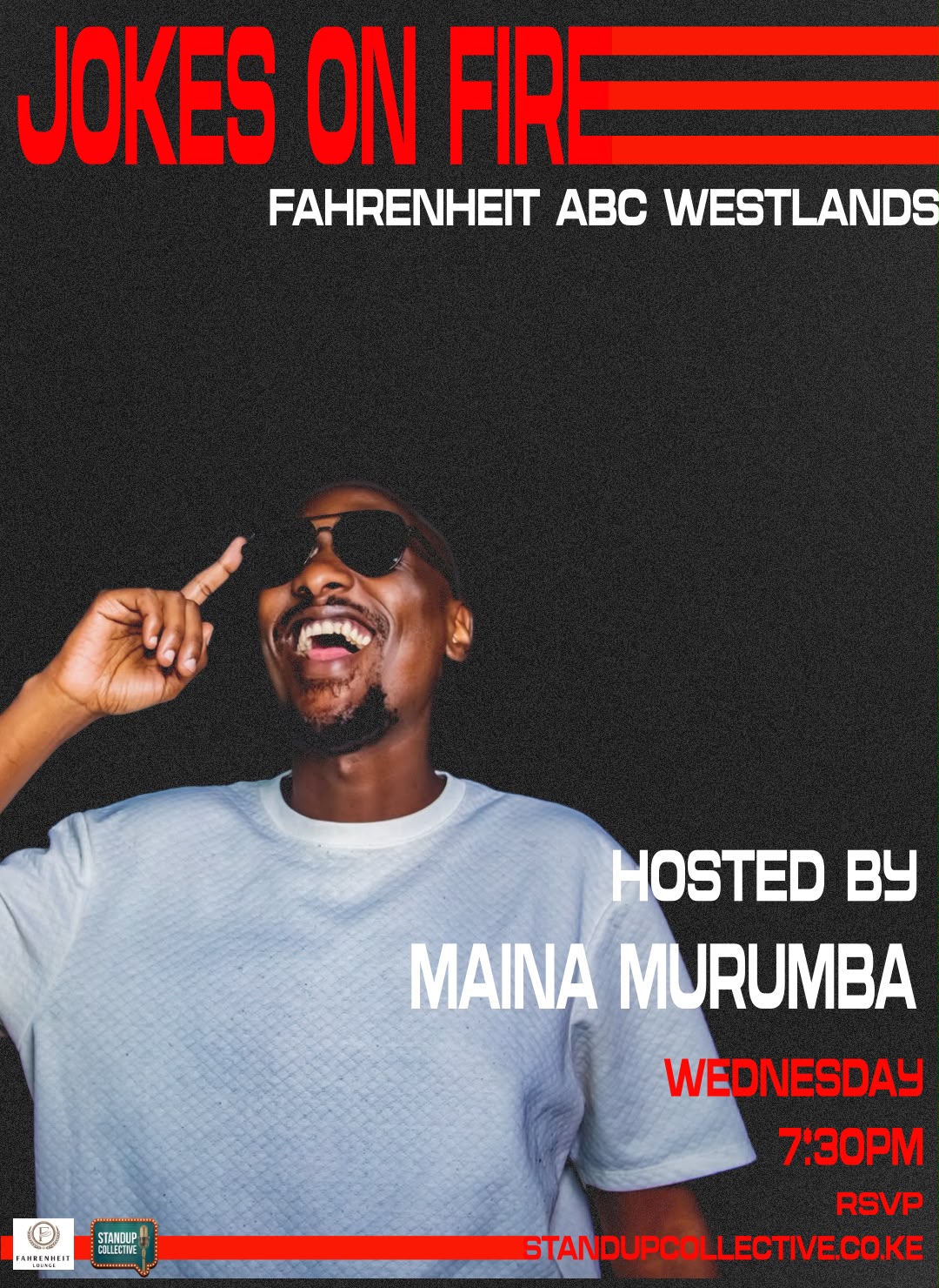 ABC WESTLANDS: Fahrenheit Jokes On Fire 14th October