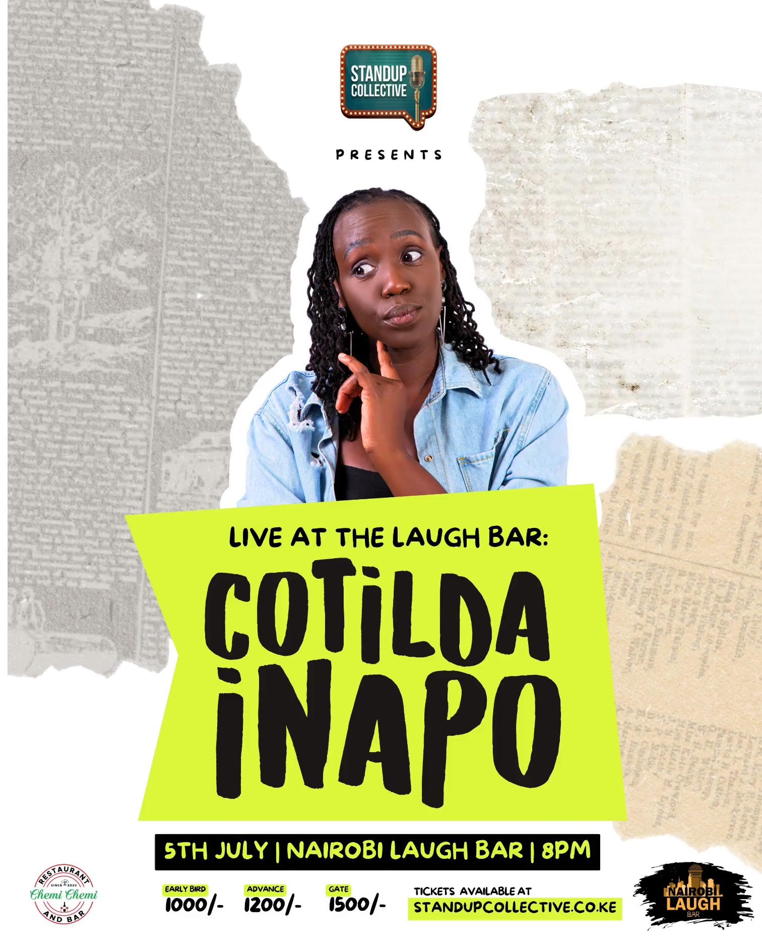 NAIROBI LAUGH BAR PRESENTS COTILDA