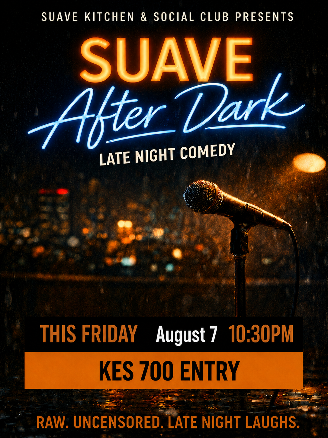 Suave After Dark 7th August