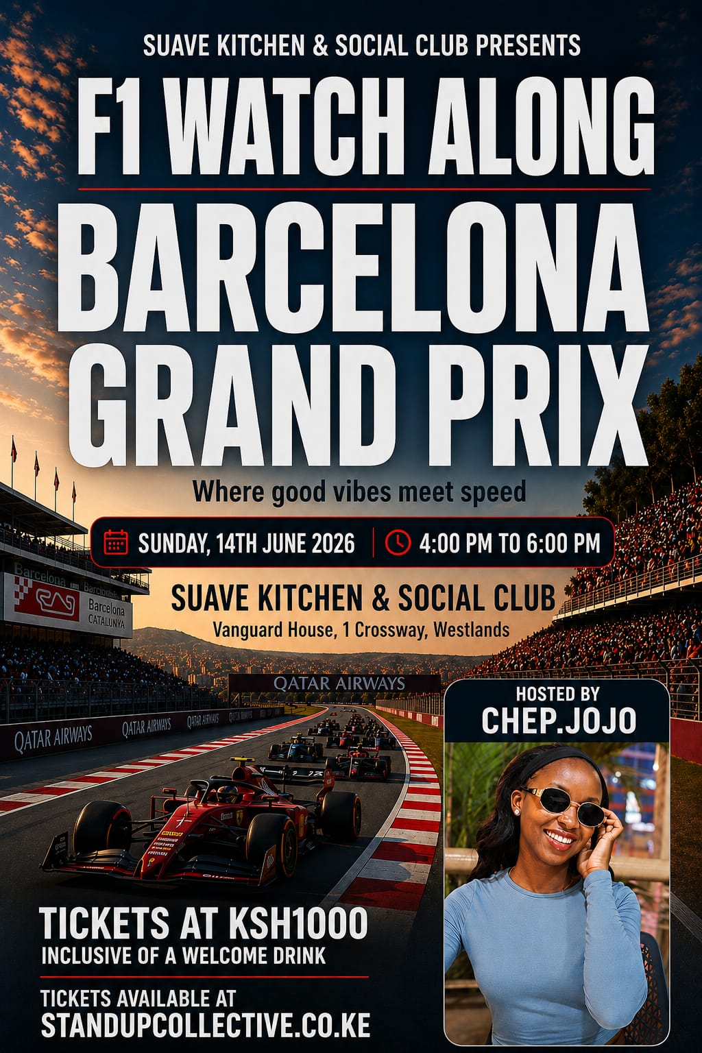 WESTLANDS: Fast Cars & Good Vibes F1 Barcelona_ Catalunya GP Watch Party