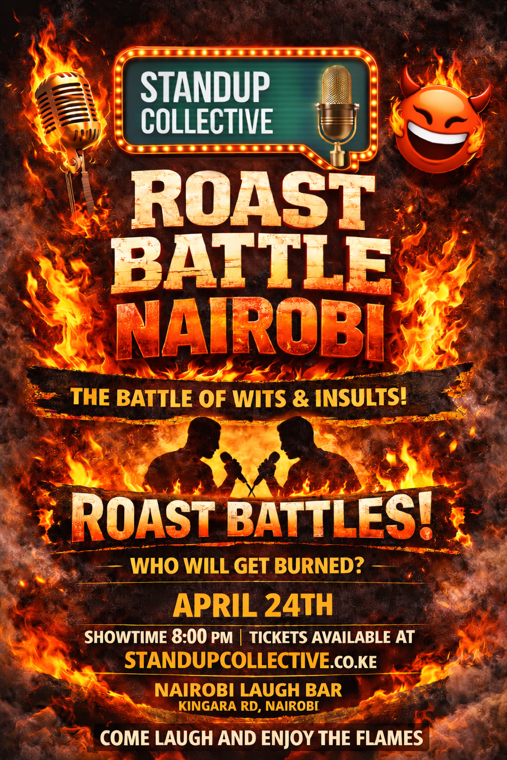 LAVINGTON: Roast Battle League 24th April