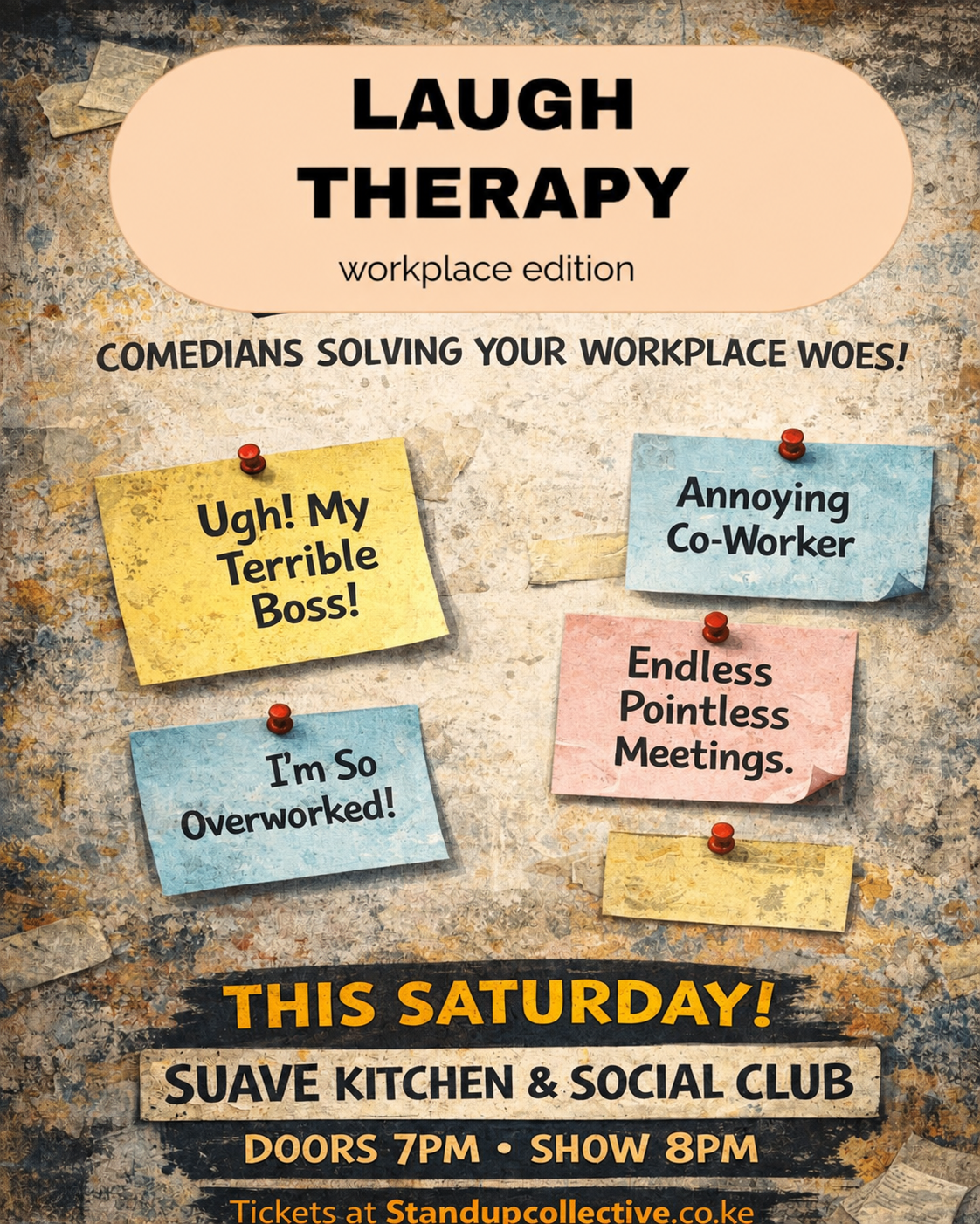 WESTLANDS: Laugh Therapy 4th SEP
