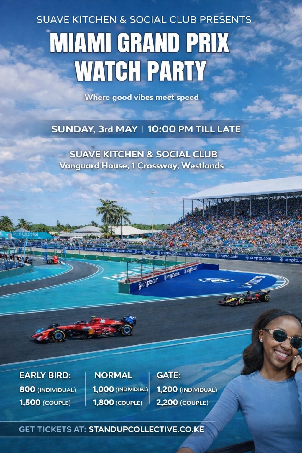 Fast Cars & Good Vibes F1 Miami GP Watch Party