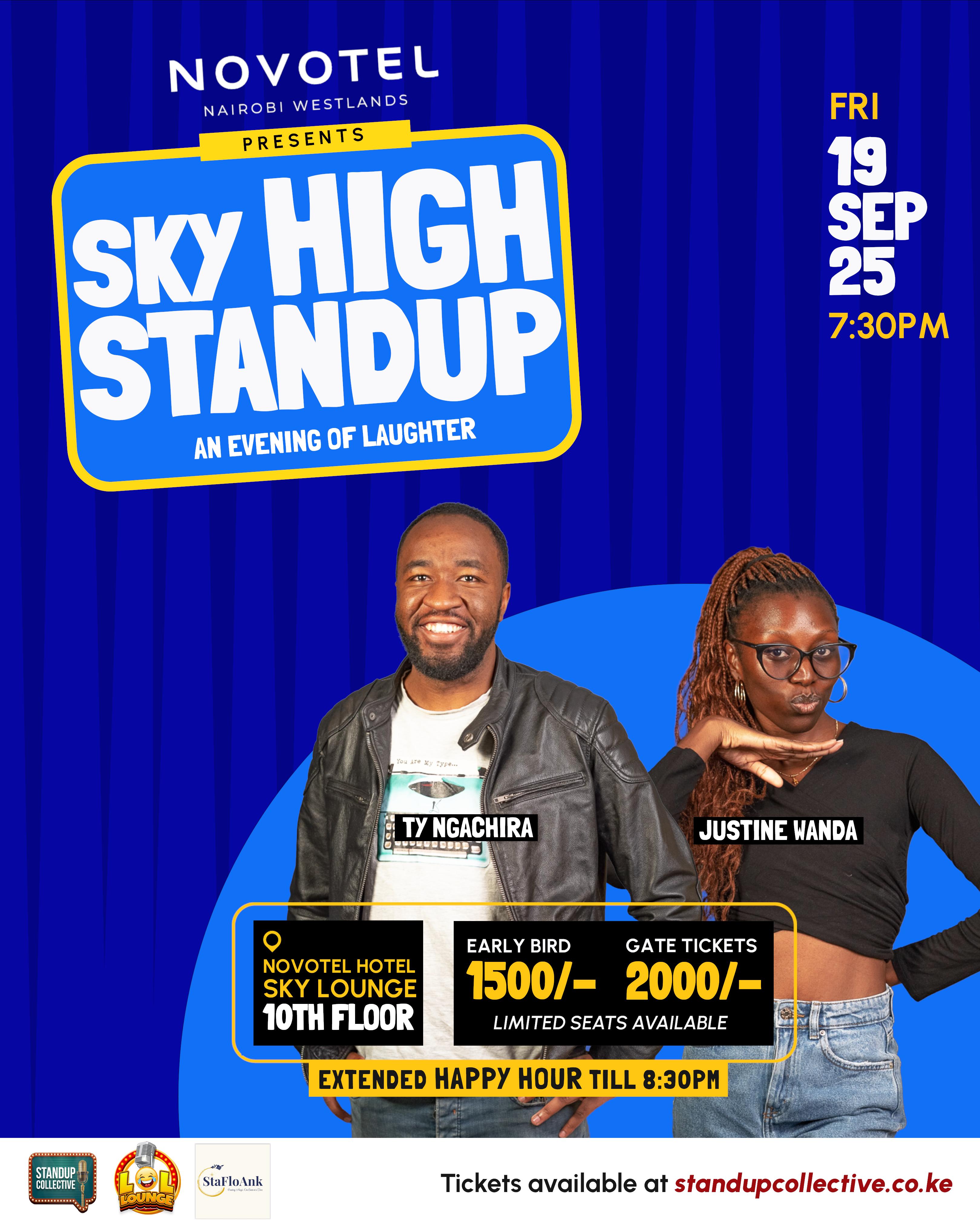 SKY HIGH STANDUP AT NOVOTEL 