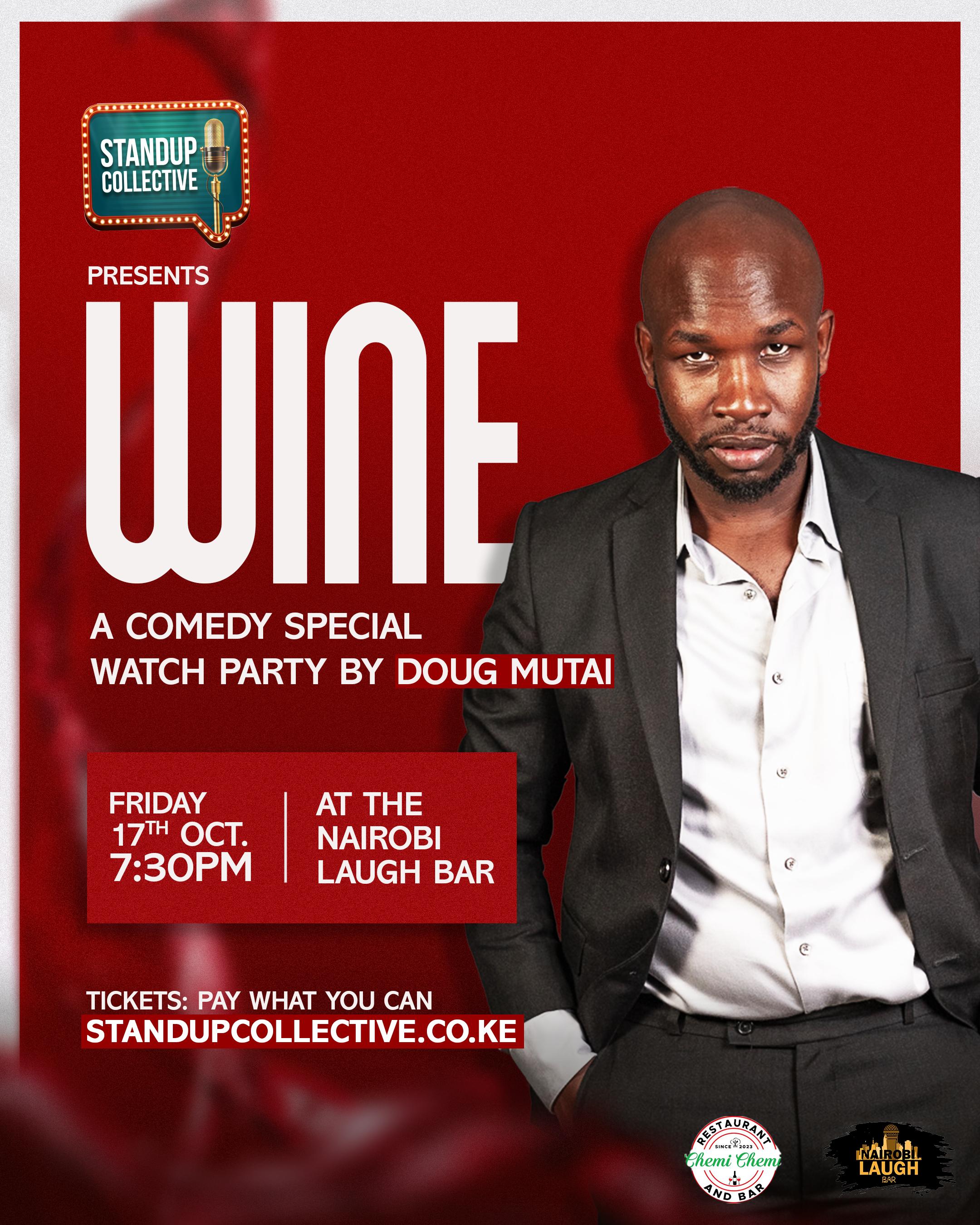 Wine: A Comedy Special Watch Party Premiere