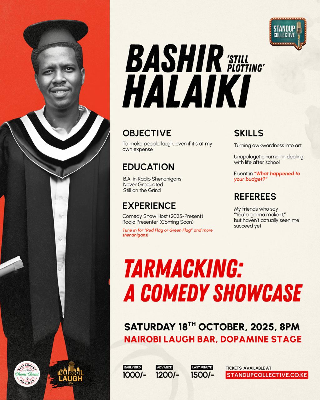 Tarmacking: A Comedy Showcase