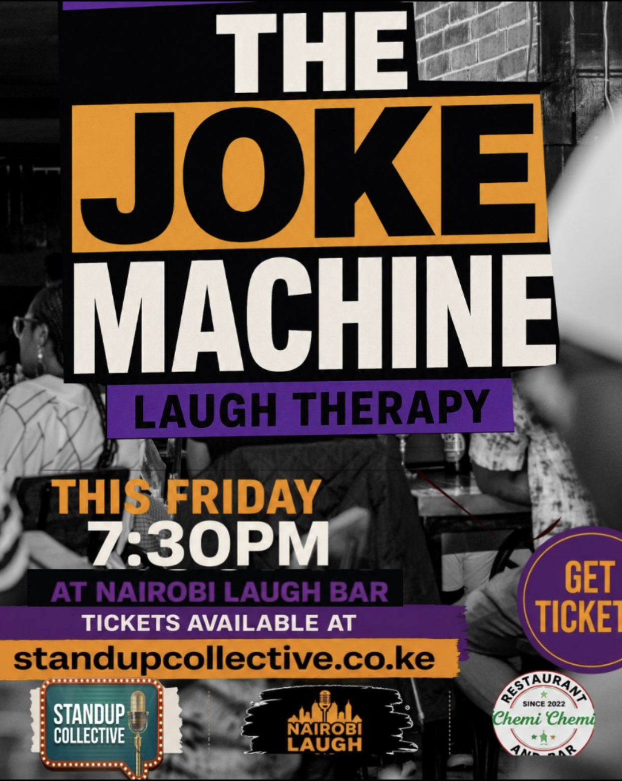 LAVINGTON: Joke Machine Laugh Therapy 2nd October
