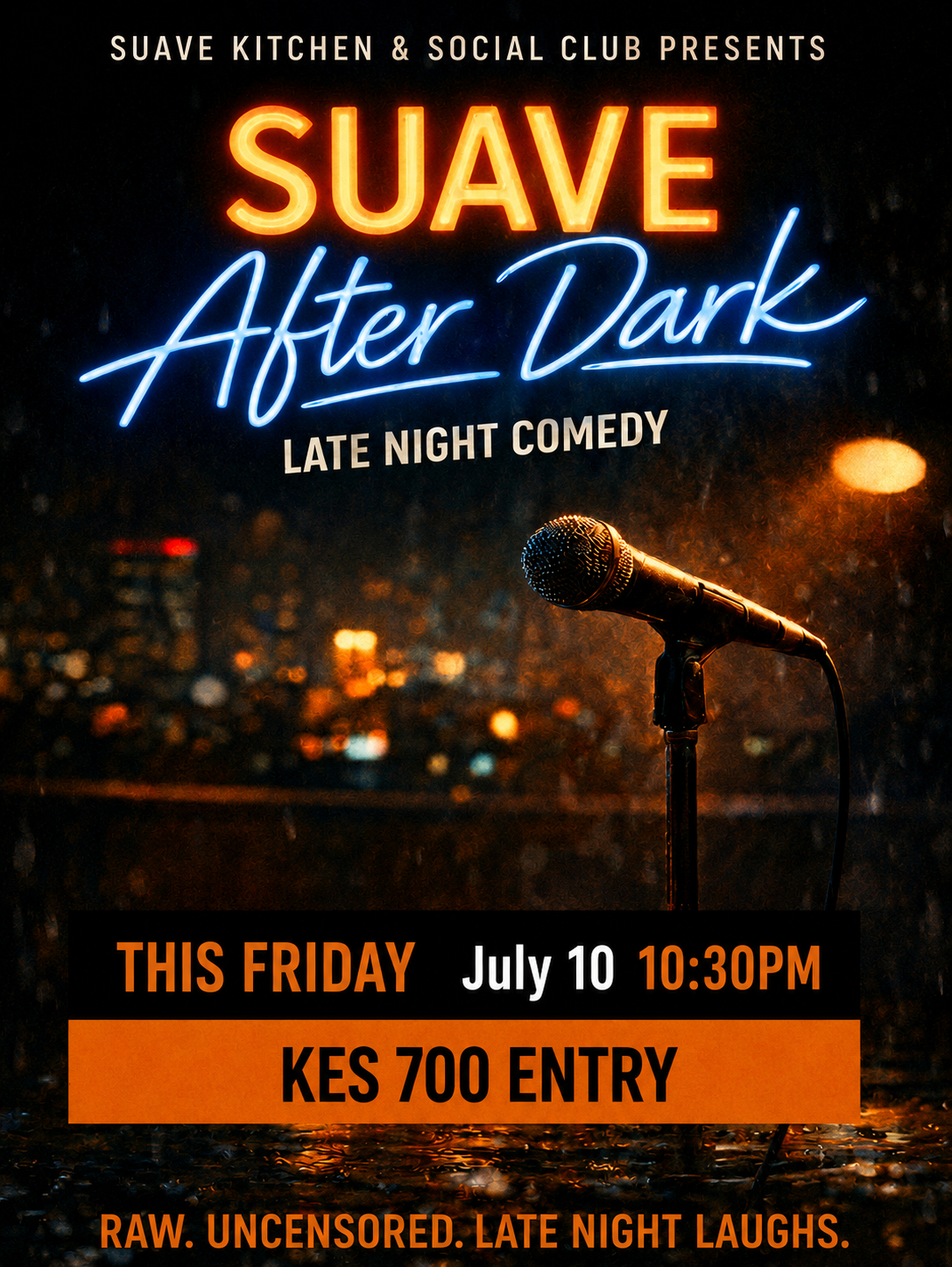 Suave After Dark 10th July