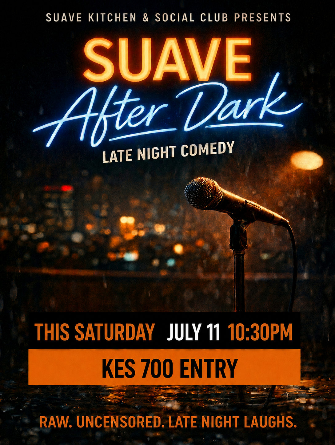 Suave After Dark 11th July