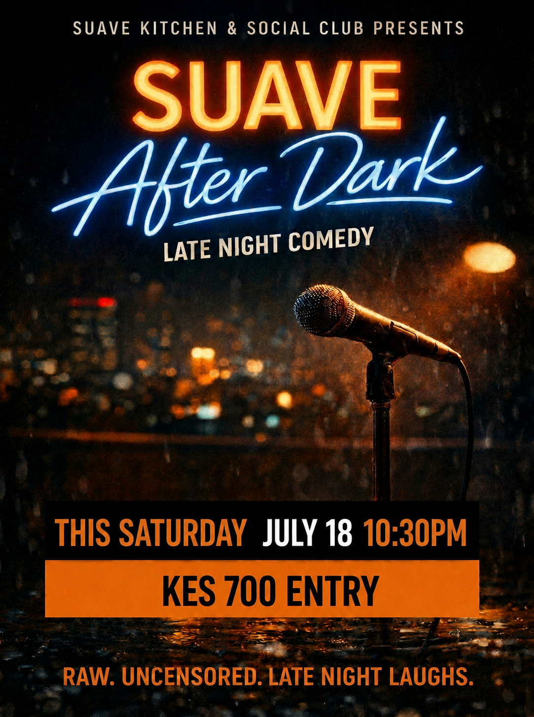 Suave After Dark 18th July