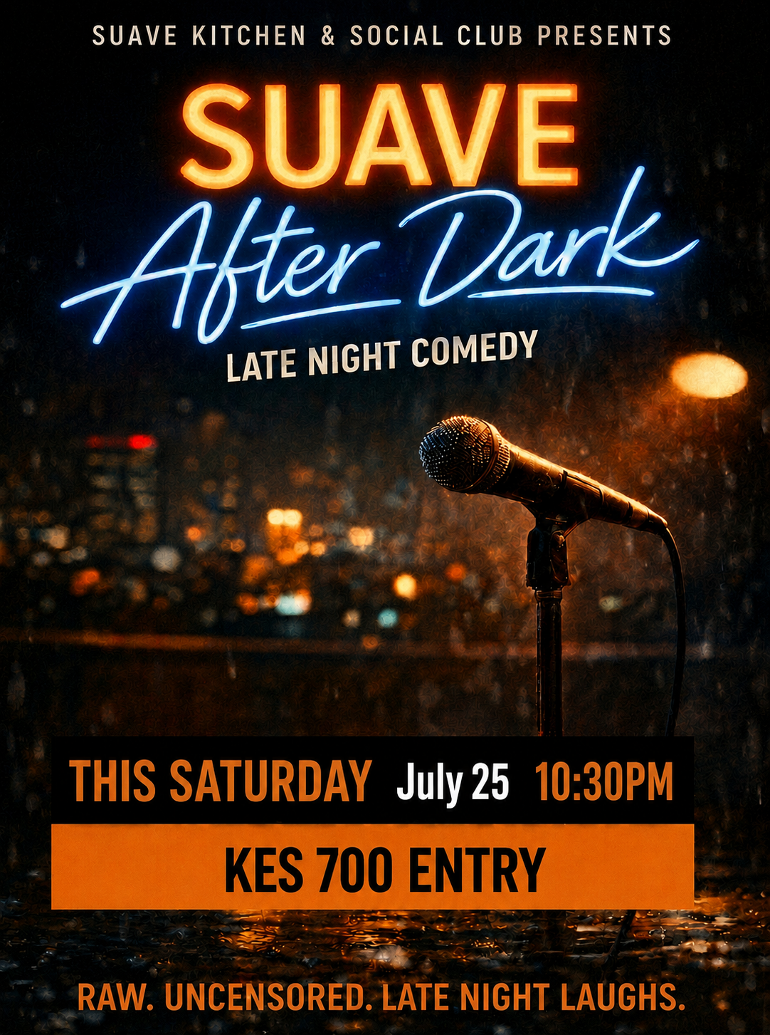 Suave After Dark 25th July