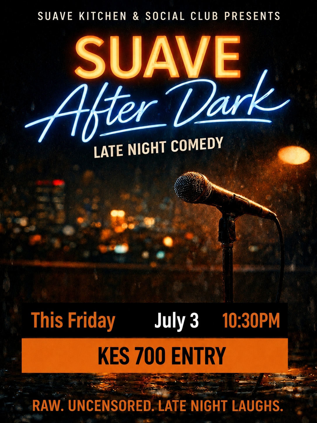 Suave After Dark 3rd July