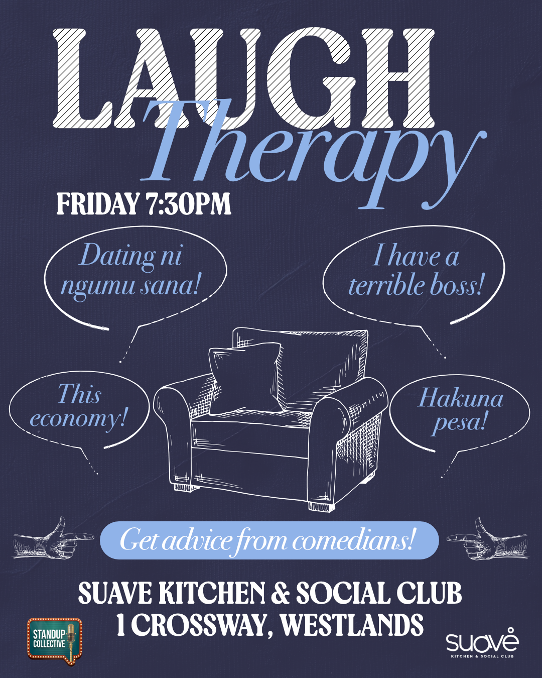 WESTLANDS: Laugh Therapy 11th SEP
