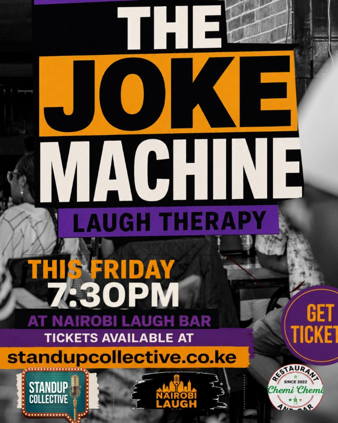 LAVINGTON: Joke Machine Laugh Therapy 25th September