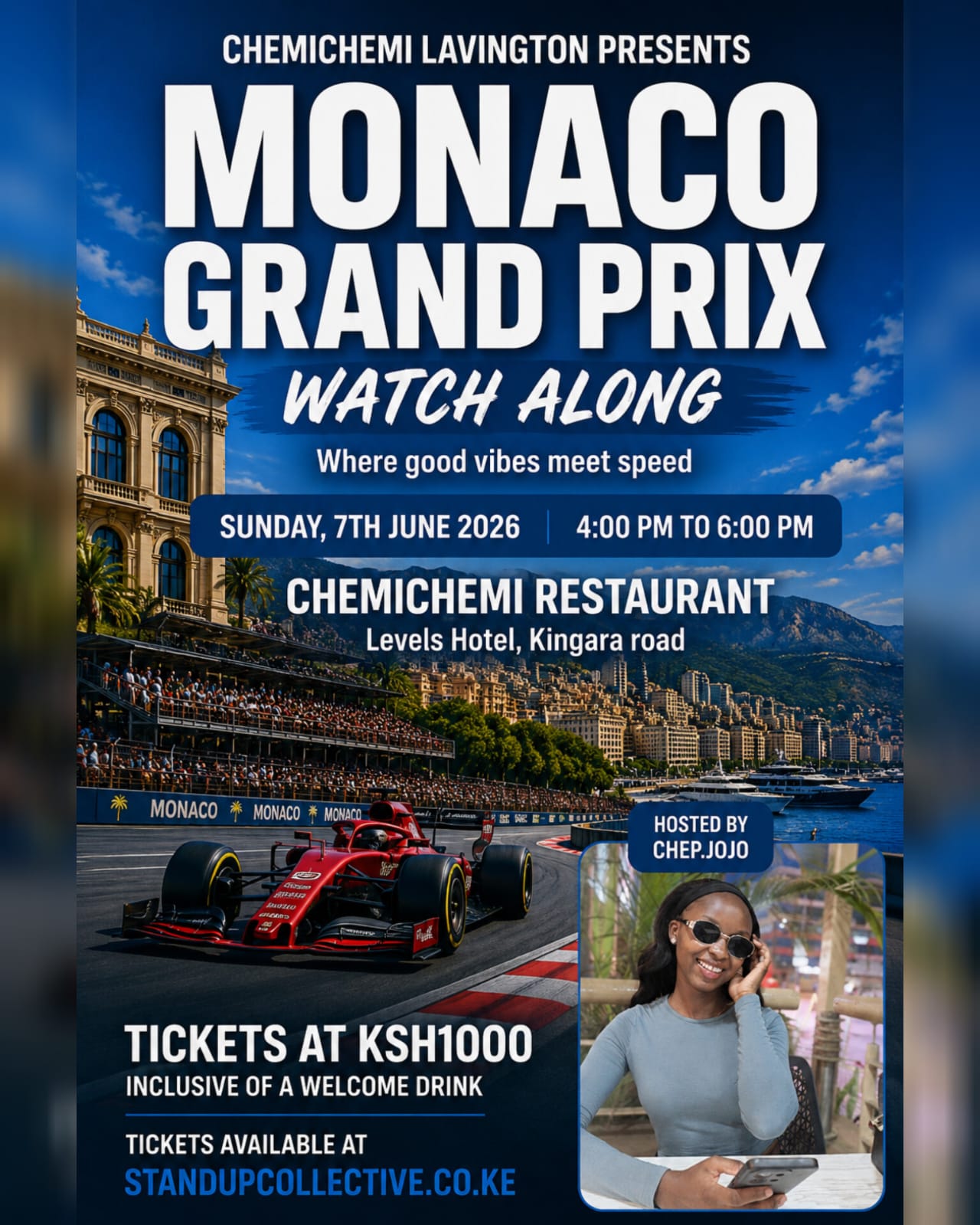 LAVINGTON: Fast Cars & Good Vibes F1 Monaco GP Watch Party