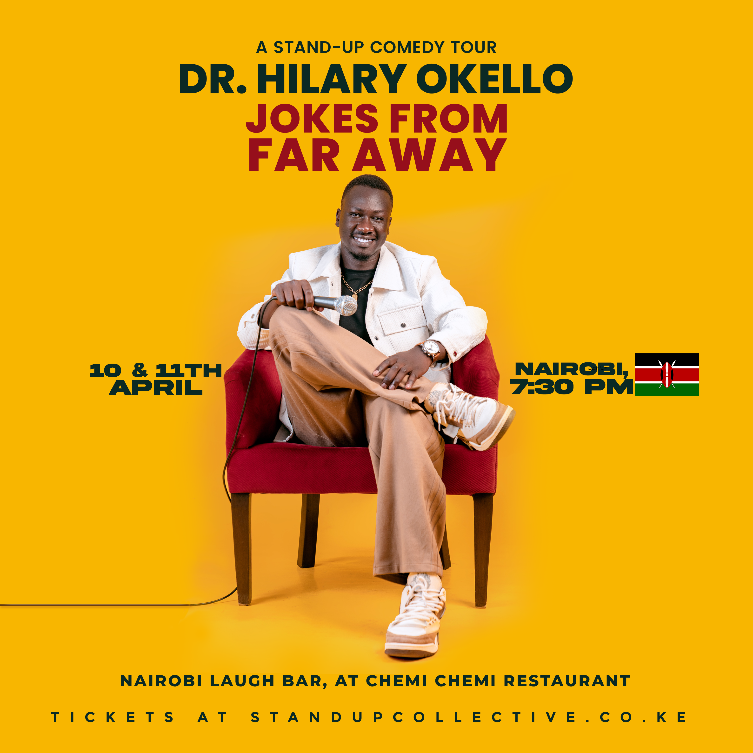 LAVINGTON: JOKES FROM FAR AWAY - DR. Hilary Okello - Friday