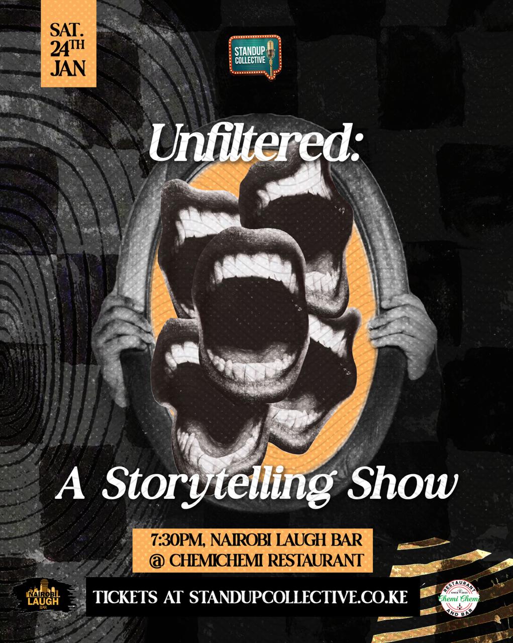 Unfiltered: A Storyteling Show