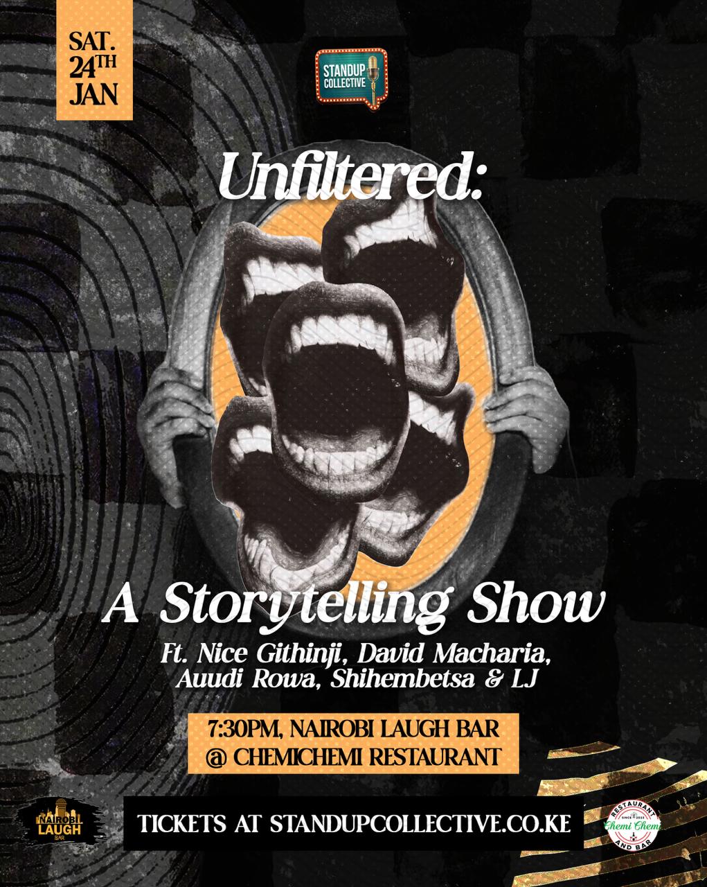 Unfiltered: A Storyteling Show