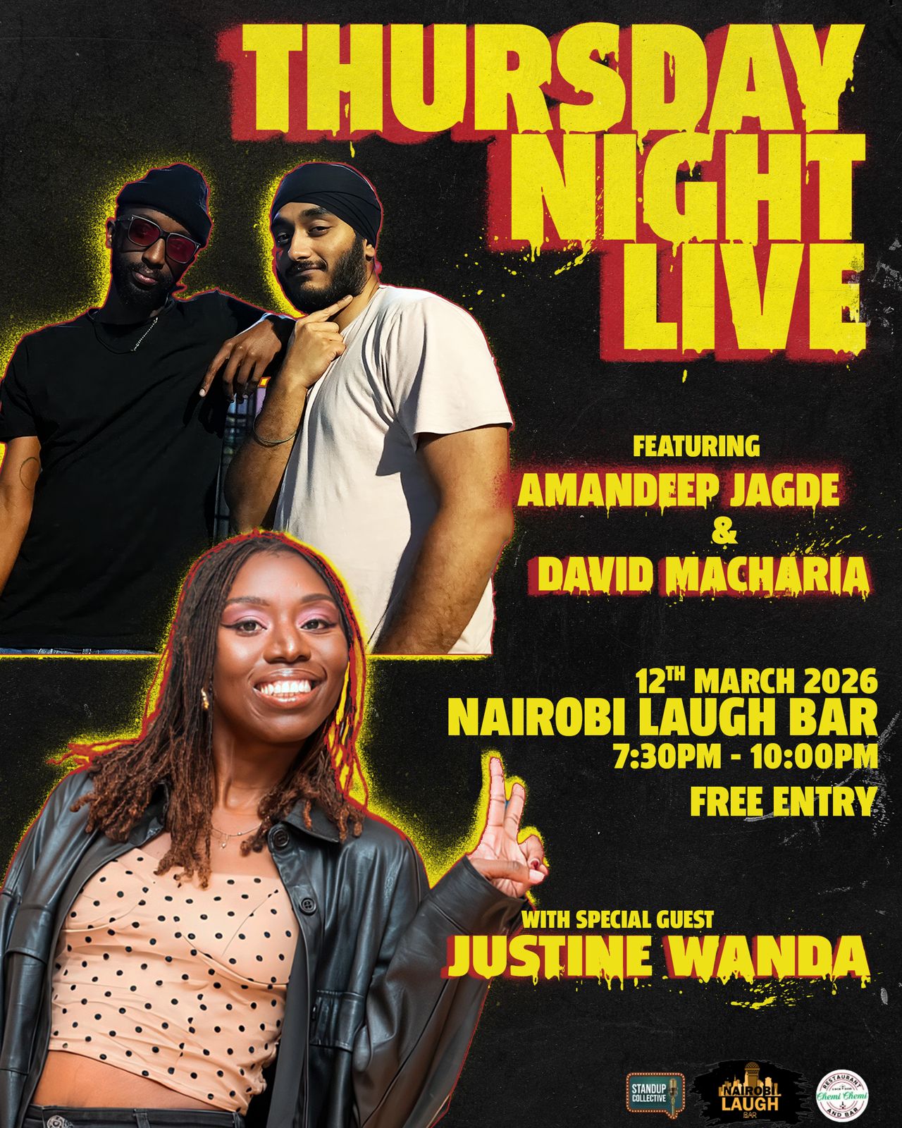 LAVINGTON: Thursday Night Live 12th March