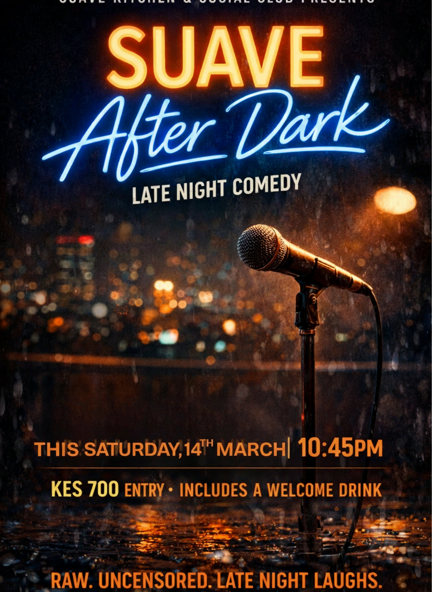 WESTLANDS: Suave After Dark 14th March