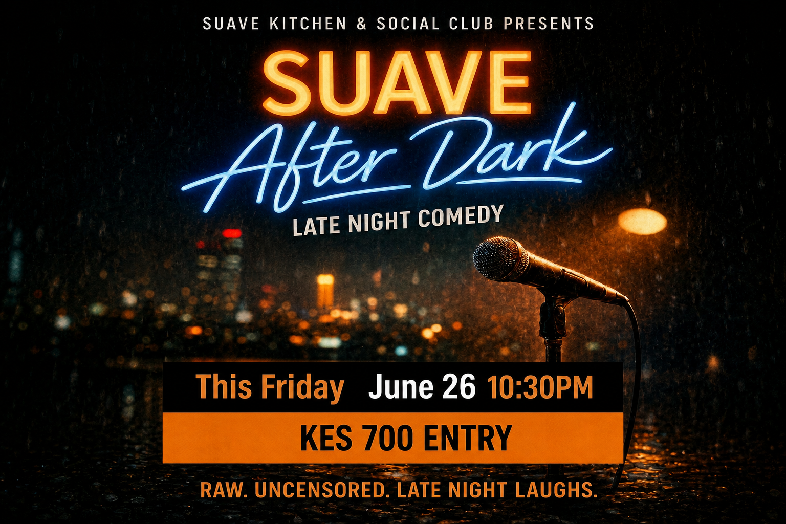 Suave After Dark 26th June