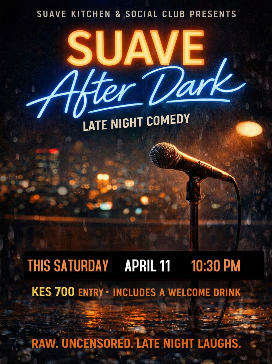 WESTLANDS : Suave After Dark 11th April