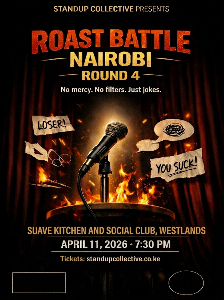 WESTLANDS: Roast Battle League 11th  April