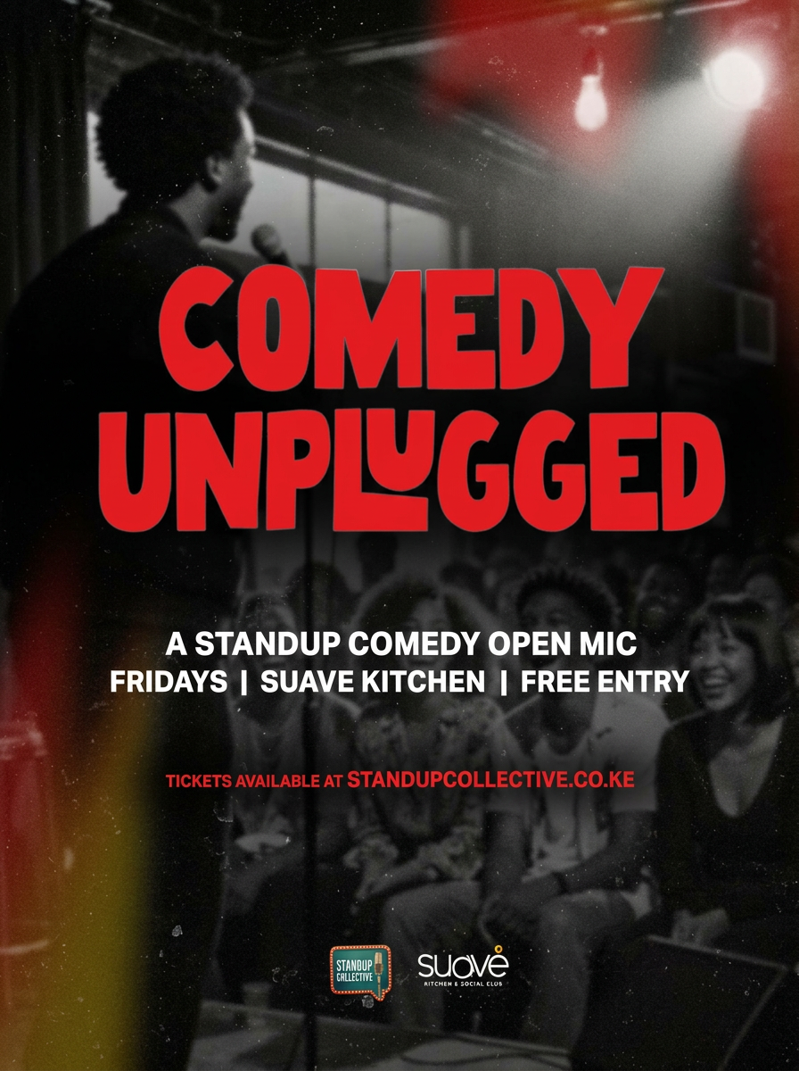 WESTLANDS: COMEDY UNPLUGGED 10TH APRIL
