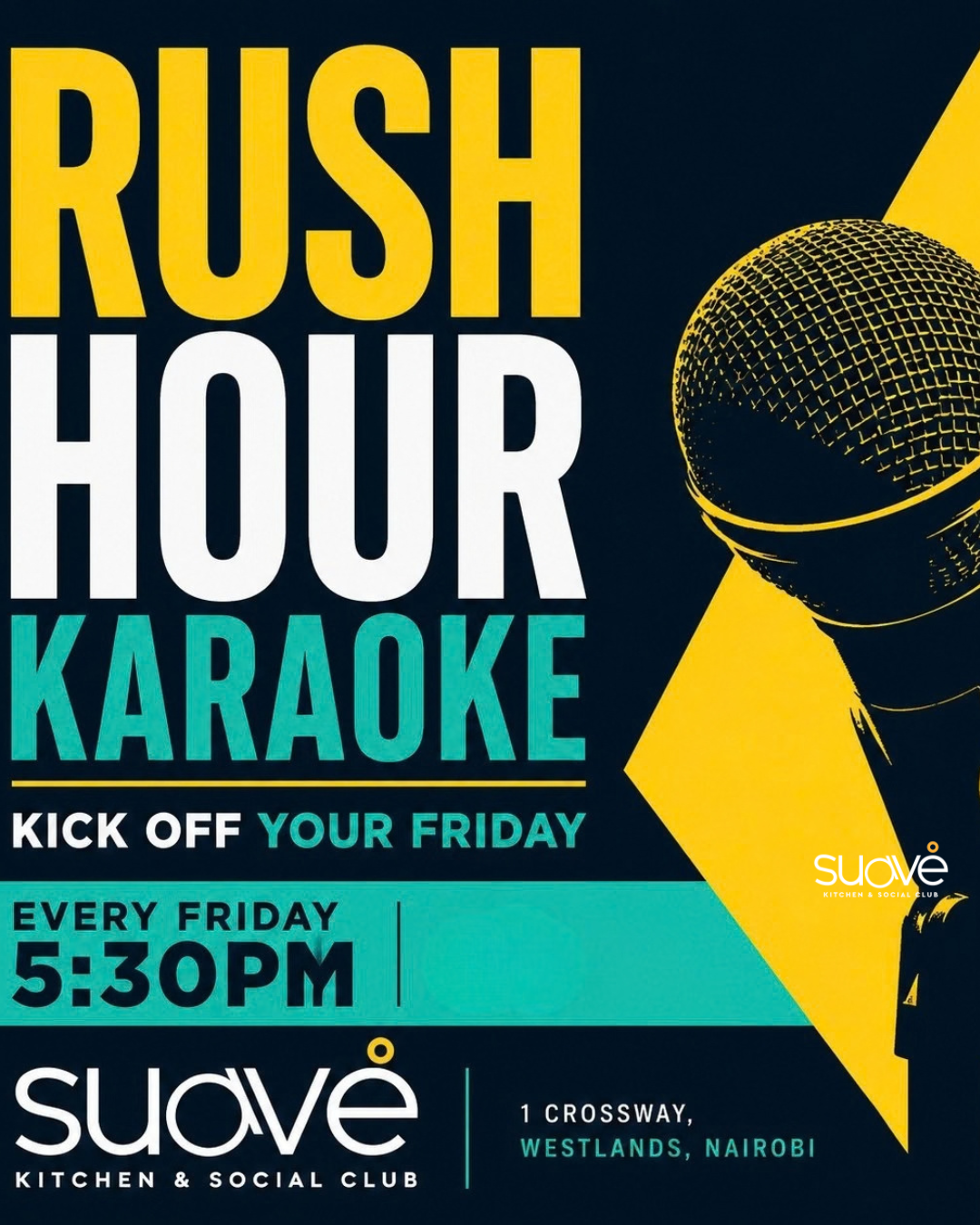 WESTLANDS: Rush Hour Karaoke 30th October