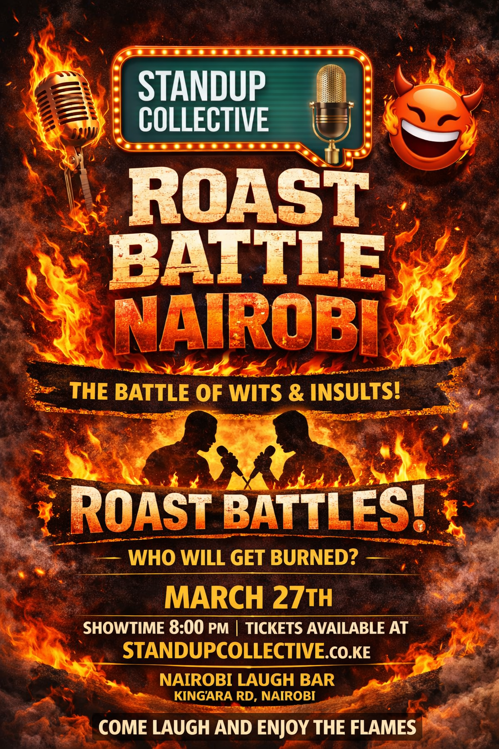 LAVINGTON: Roast Battle-27th March 