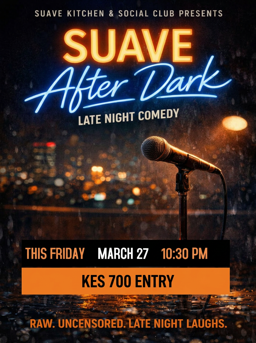 WESTLANDS : Suave After Dark 27th March