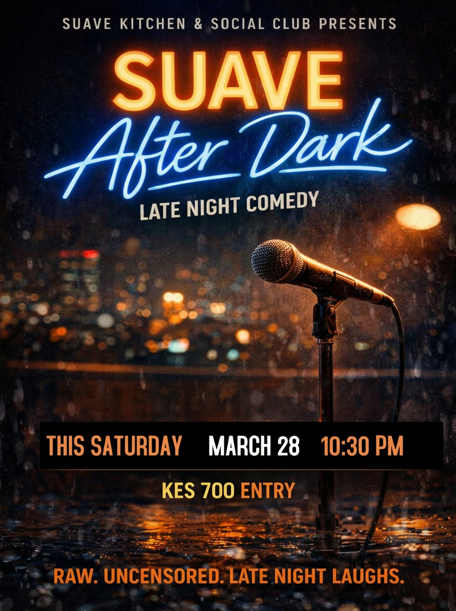 WESTLANDS : Suave After Dark 28th March