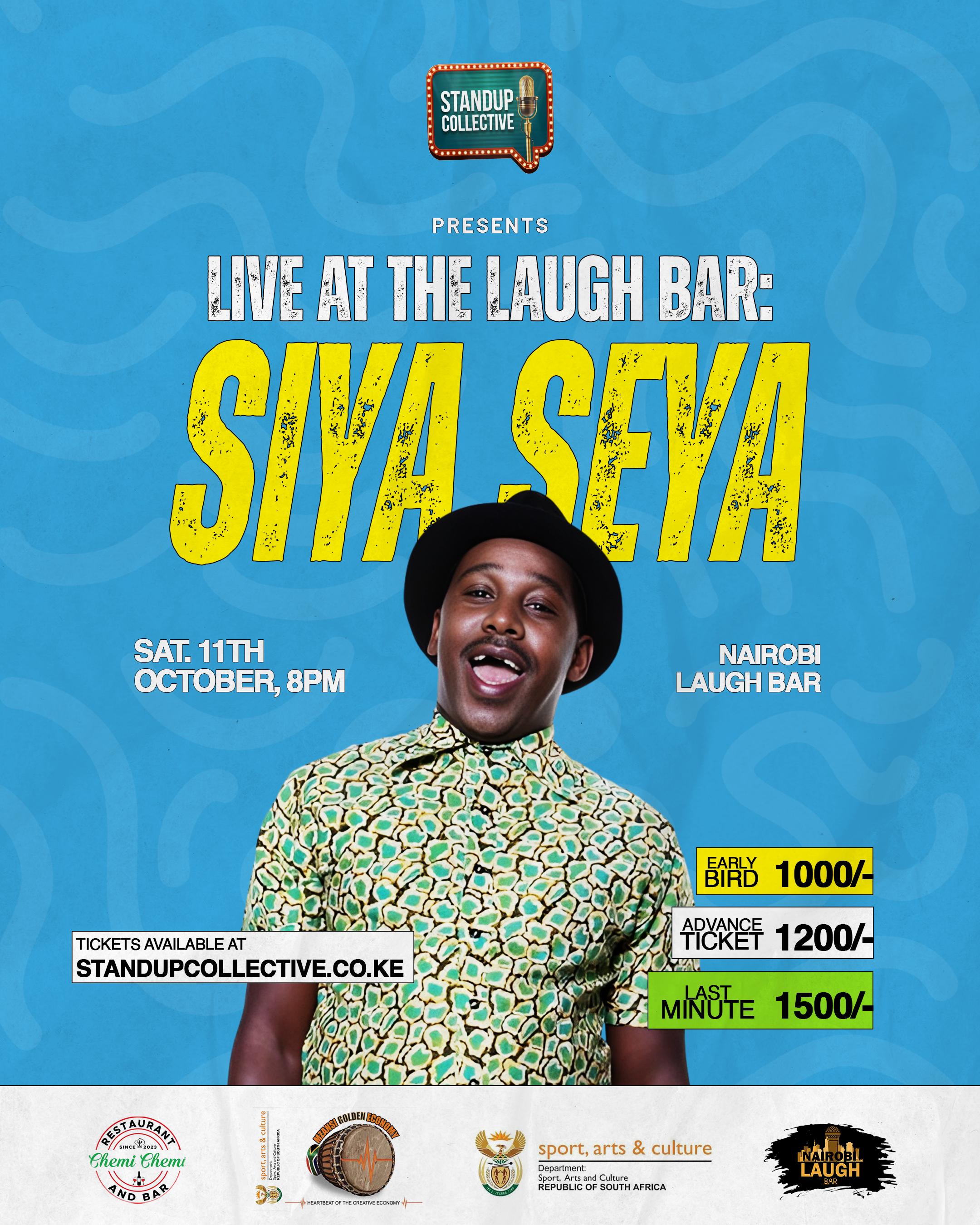 Siya Seya: Live at The Laugh Bar