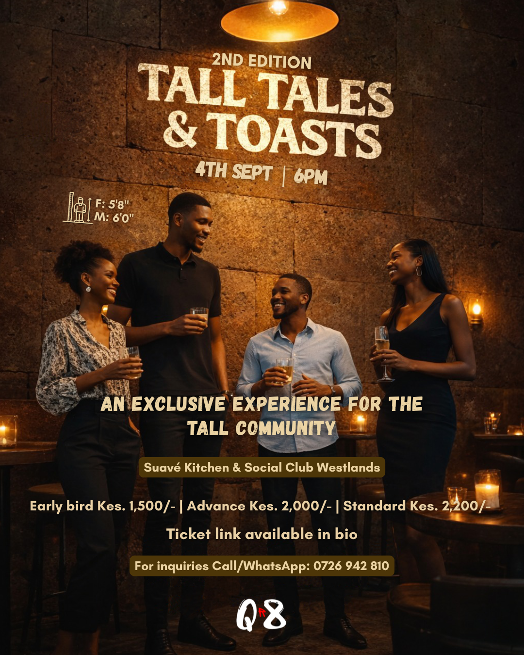 WESTLANDS: Tall Tales &Toasts