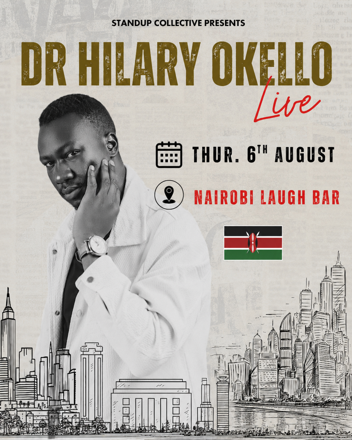 WESTLANDS: DR HILARY OKELLO LIVE - Aug 6th