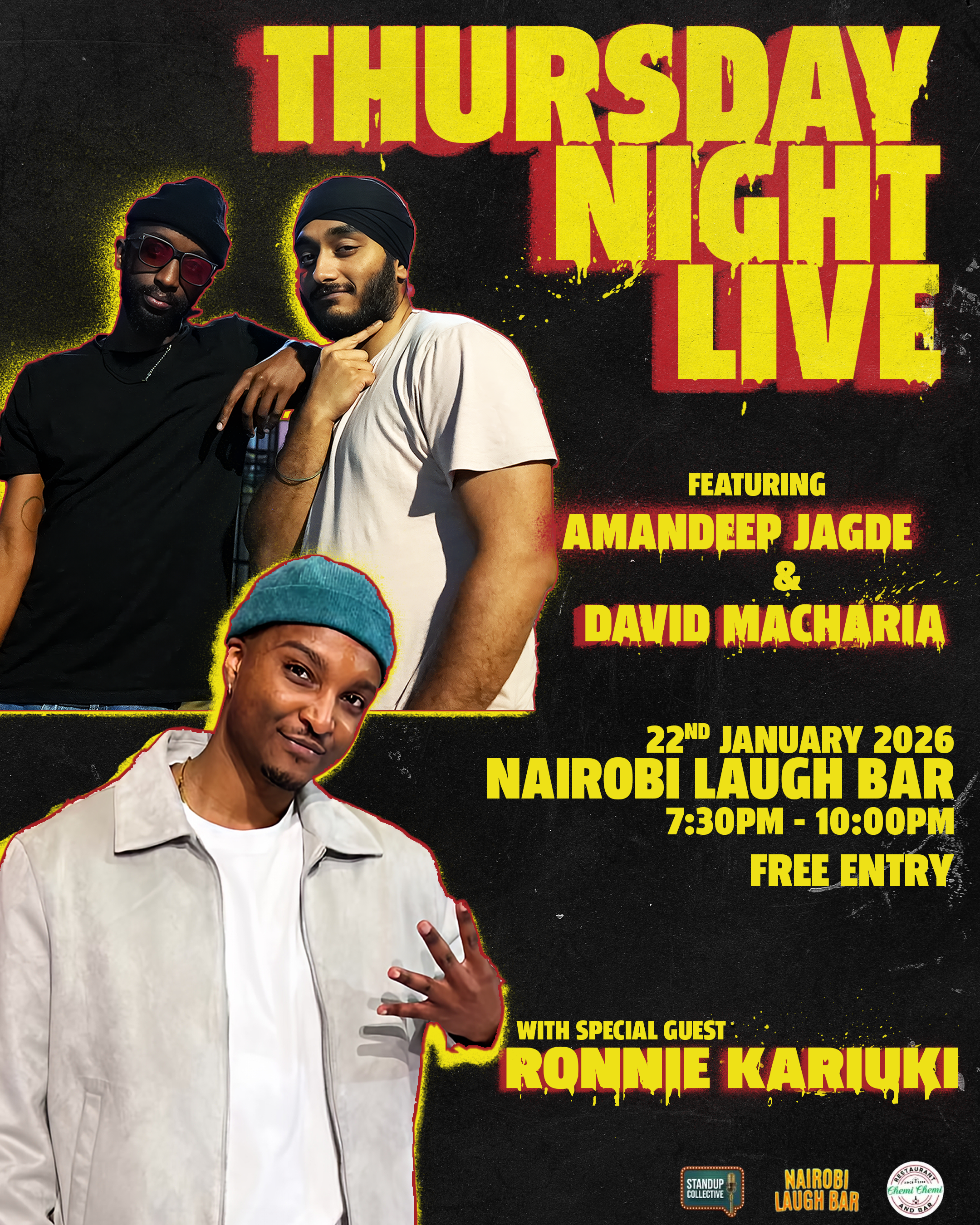 LAVINGTON-THURSDAY NIGHT LIVE 22ND JAN