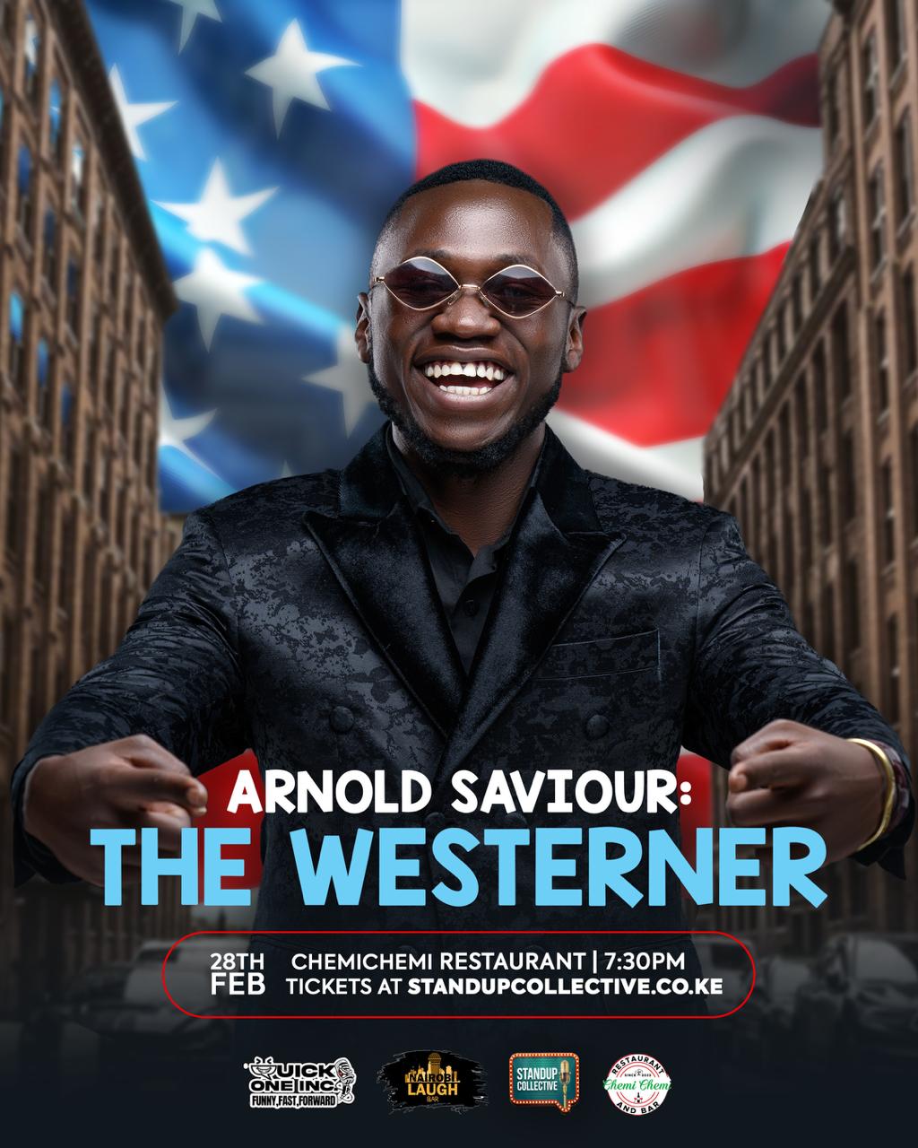 Arnold Saviour: The Westerner-28th Feb