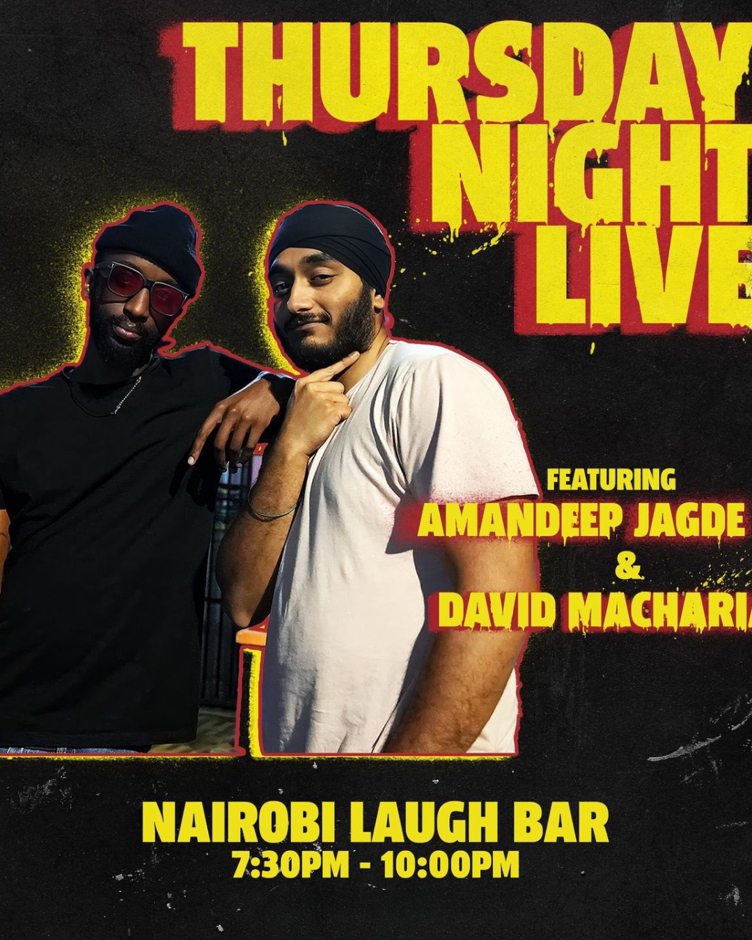 LAVINGTON: Thursday Night Live 24th September