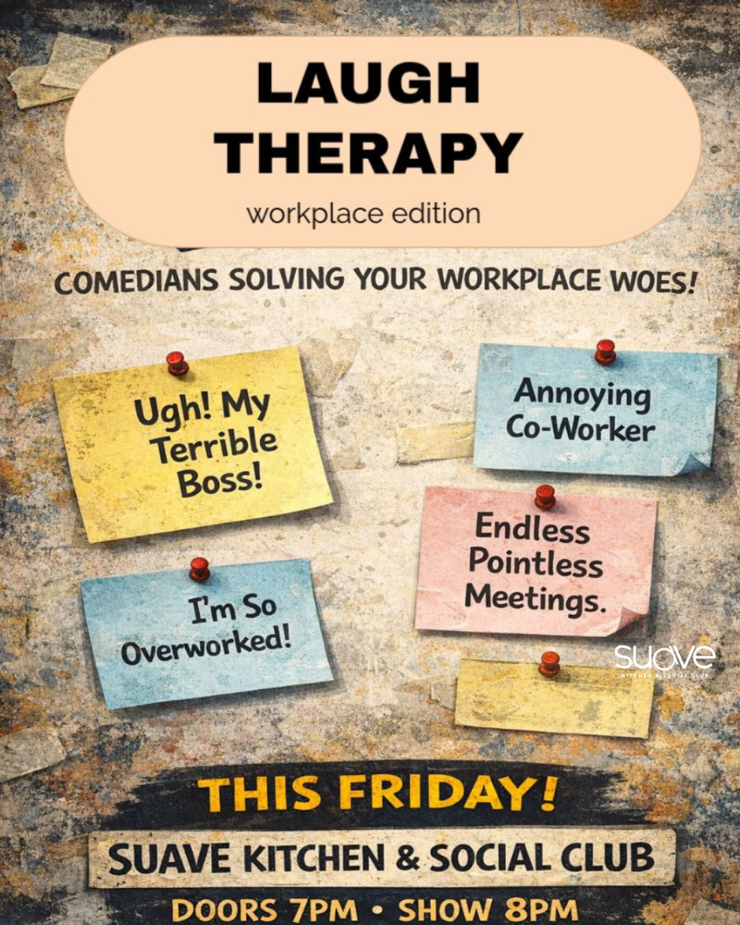 WESTLANDS: Laugh Therapy 25th September