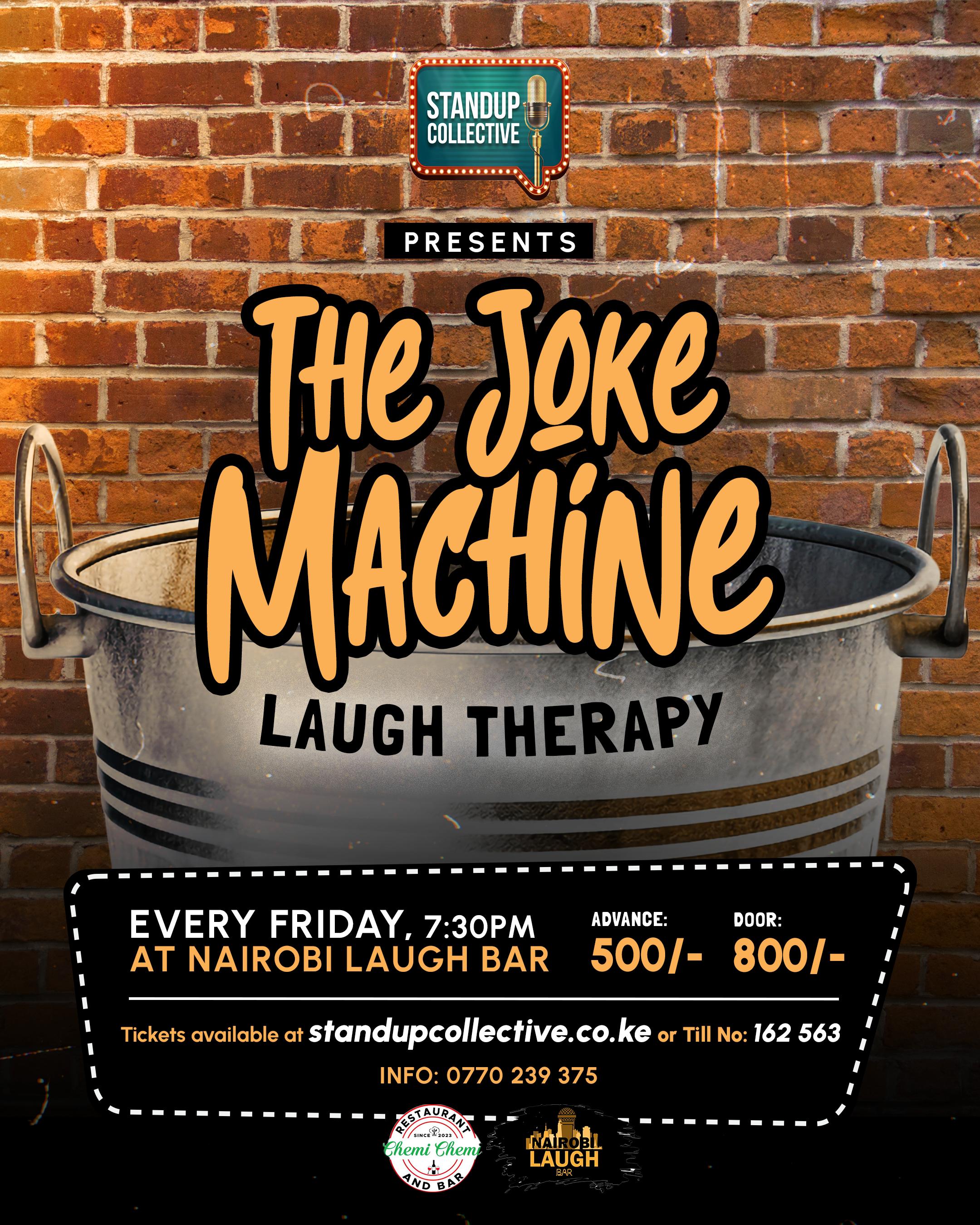 LAVINGTON-THE JOKE MACHINE LAUGH THERAPY EDITION  2ND  JAN