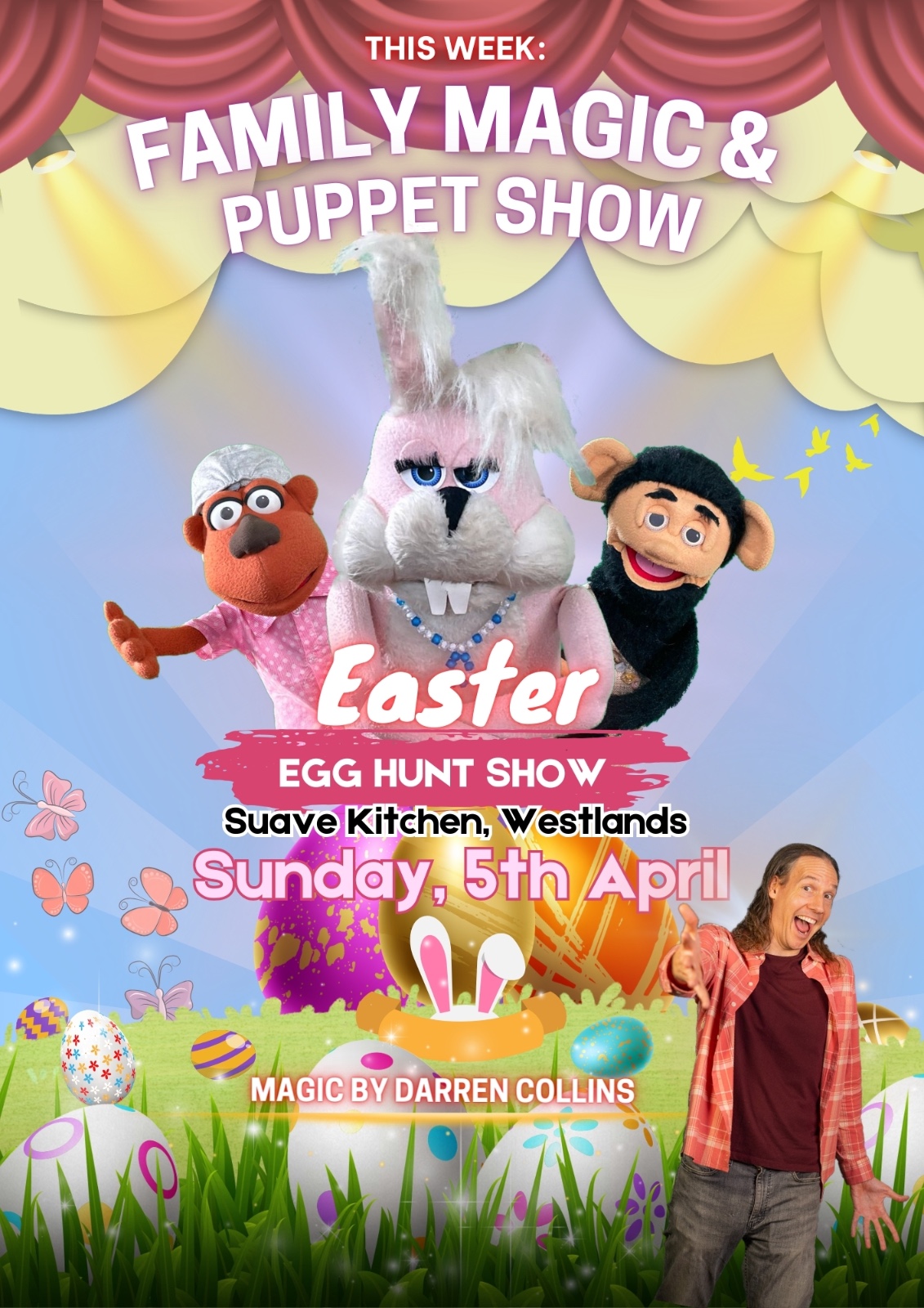 WESTLANDS: Magic and Puppets Family Show 5th April