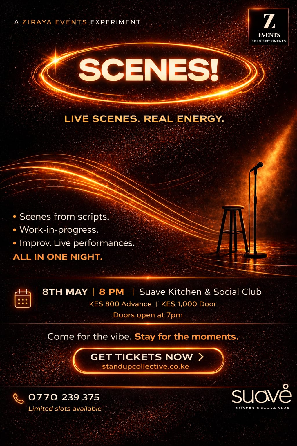 WESTLANDS: SCENES - Live theater 