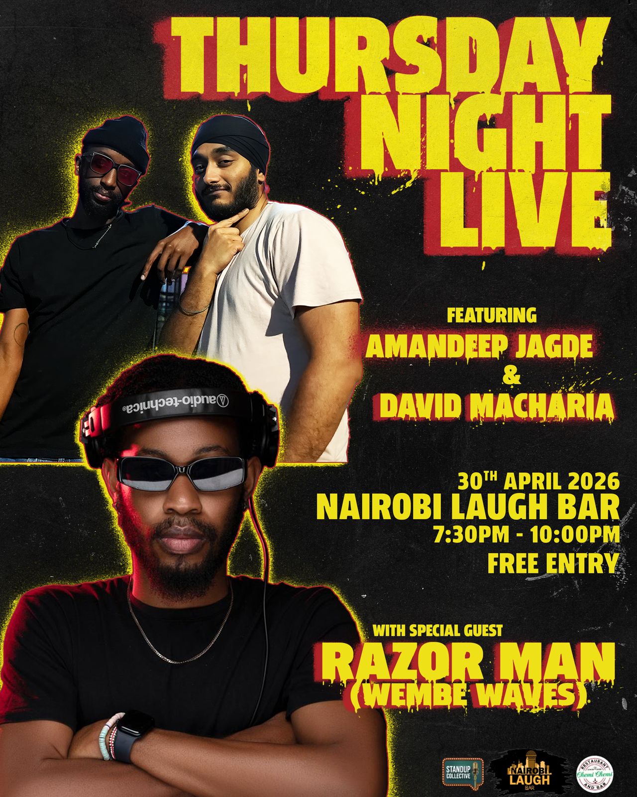 LAVINGTON: Thursday Night Live 30th April