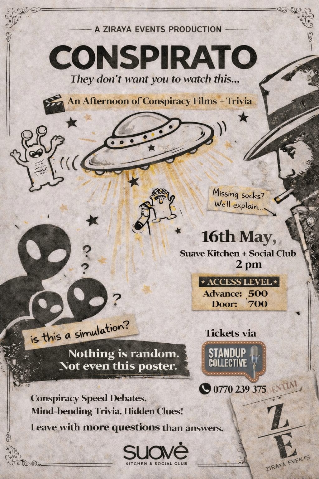 WESTLANDS : Conspirato Films + Trivia