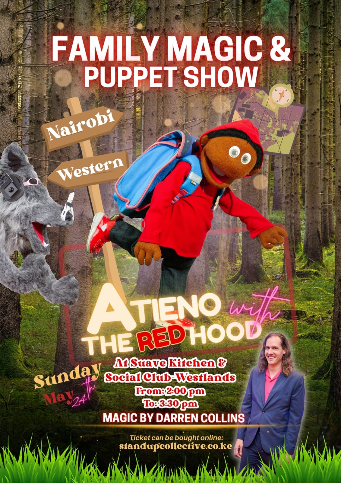 WESTLANDS: Family Magic & Puppet Show 24th May