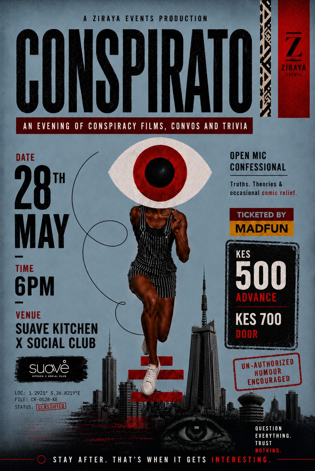 WESTLANDS: Conspirato + Comedy