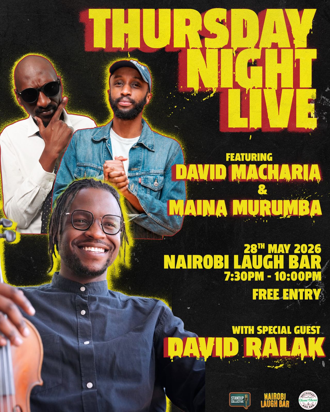 LAVINGTON: Thursday Night Live 28th May