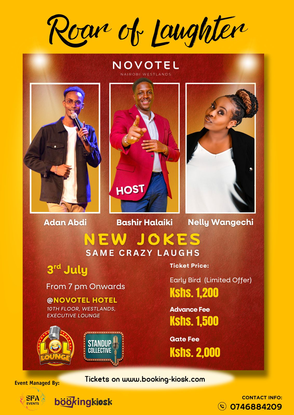 Novotel Comedy Night 3rd July