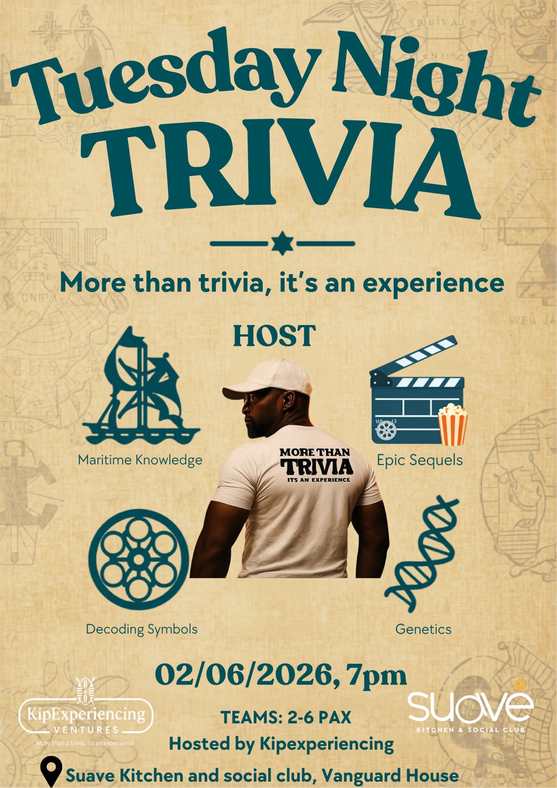 WESTLANDS : Trivia Night 2nd June